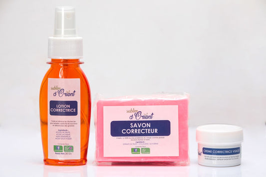 KIT CORRECTEUR VISAGE - ANTI IMPERFECTIONS