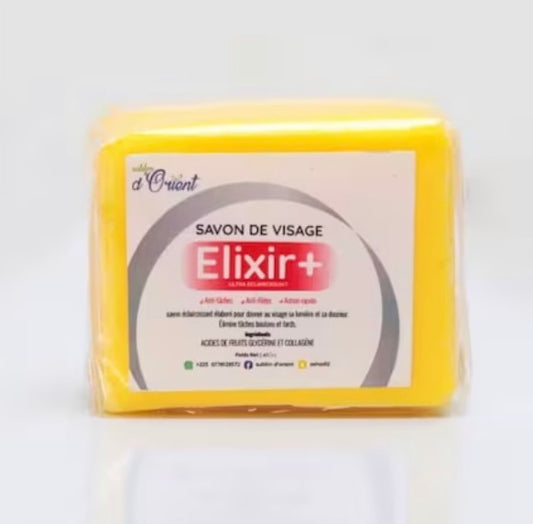 SAVON DE VISAGE ECLAIRCISSANT -  ELIXIR+
