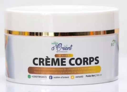 CREME CORPS ECLAIRCISSANTE 18KARATS